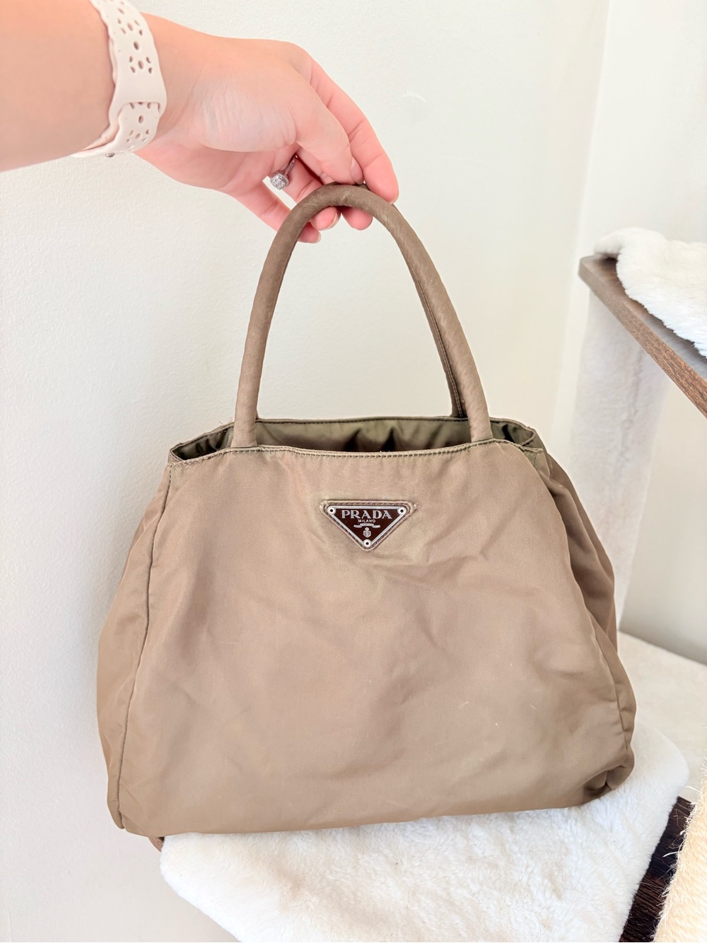 Vintage Prada Tessuto Nylon Purse